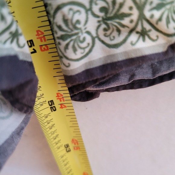 MARCHESA ROSA Womens Marilla Cotton Dress Size 4 Floral Maxi Sundress Beige - Picture 4 of 13